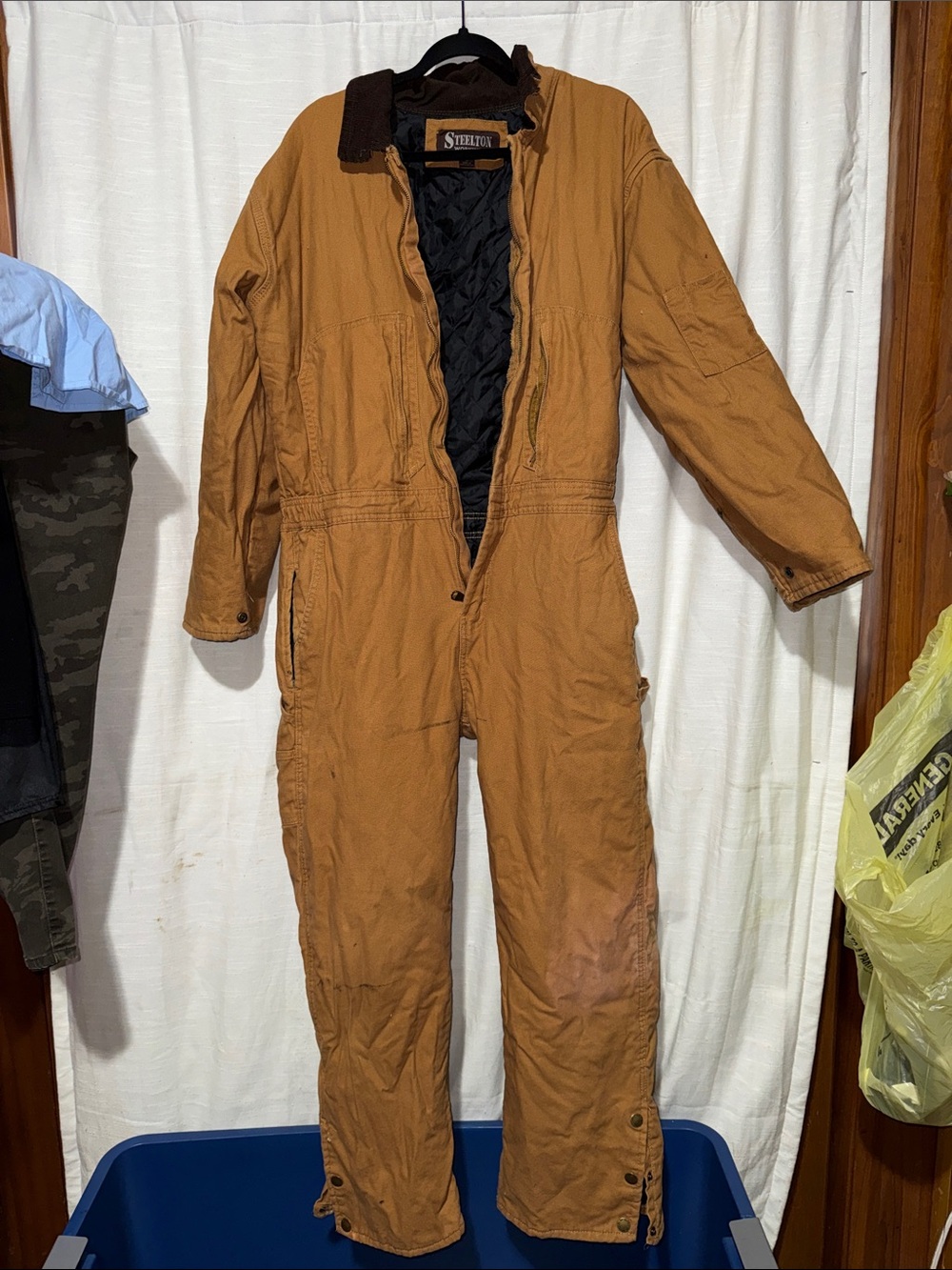 Stelton Tan/Brown One-Piece Performance Jacket Coverall